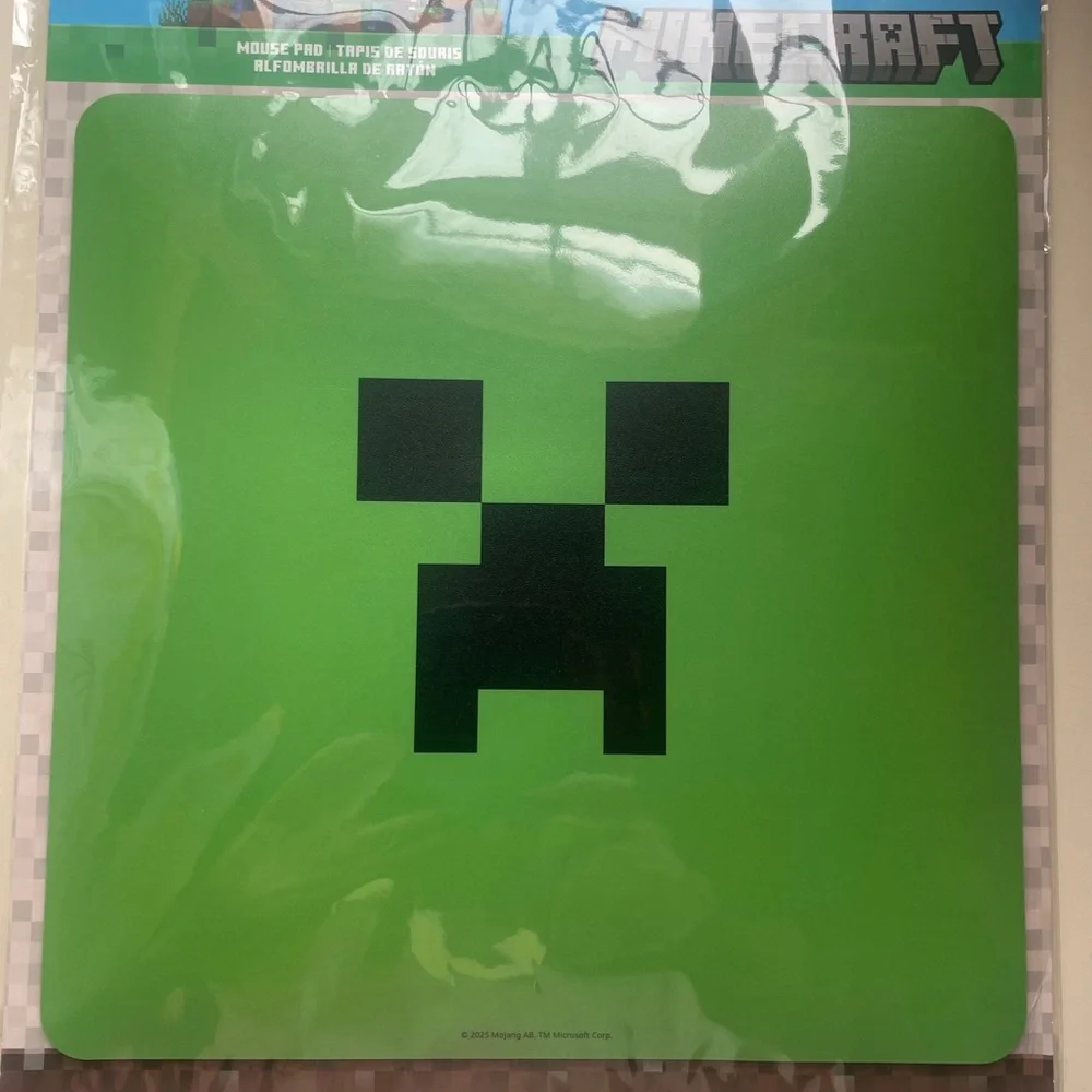 Minecraft Green Mouse Pad